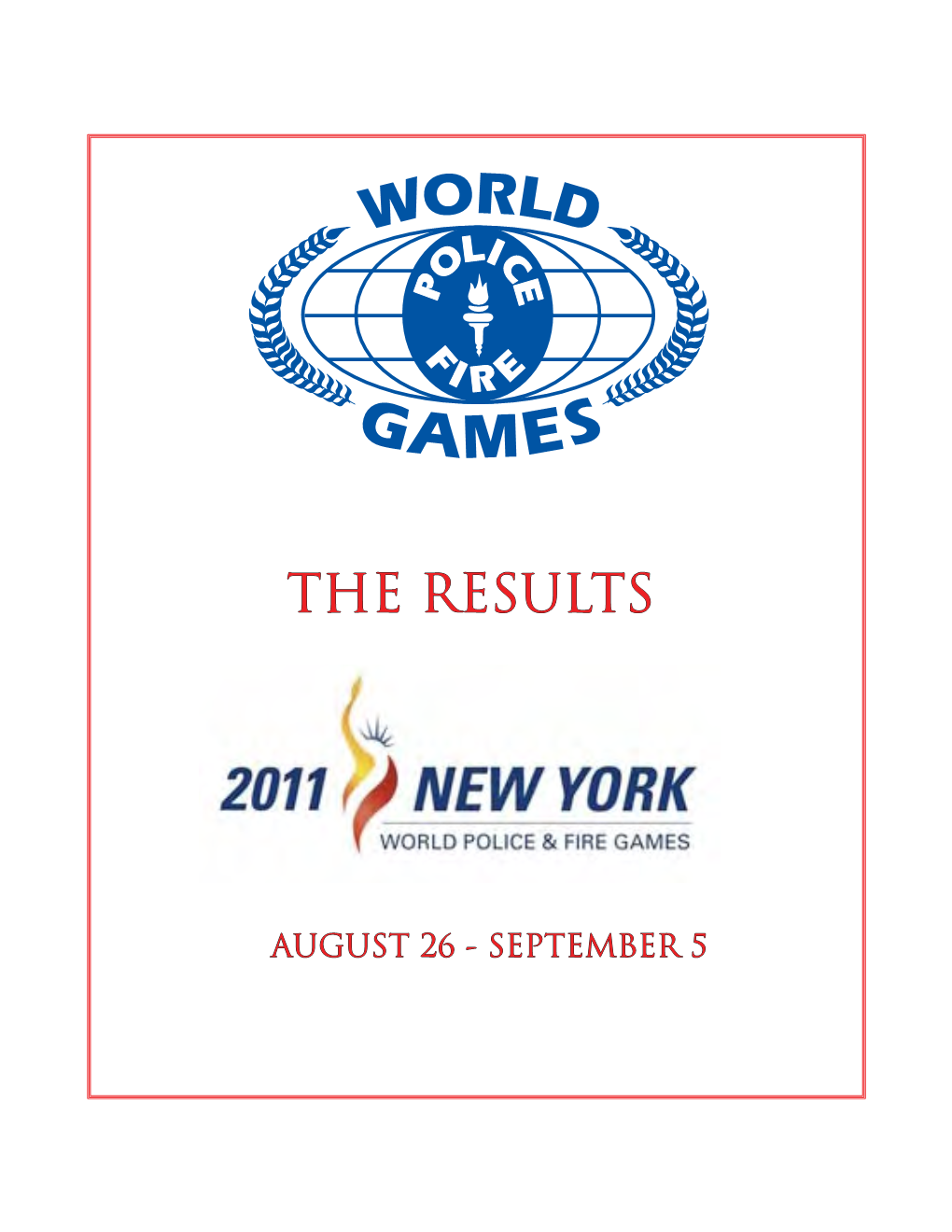 2011 World Police & Fire Games