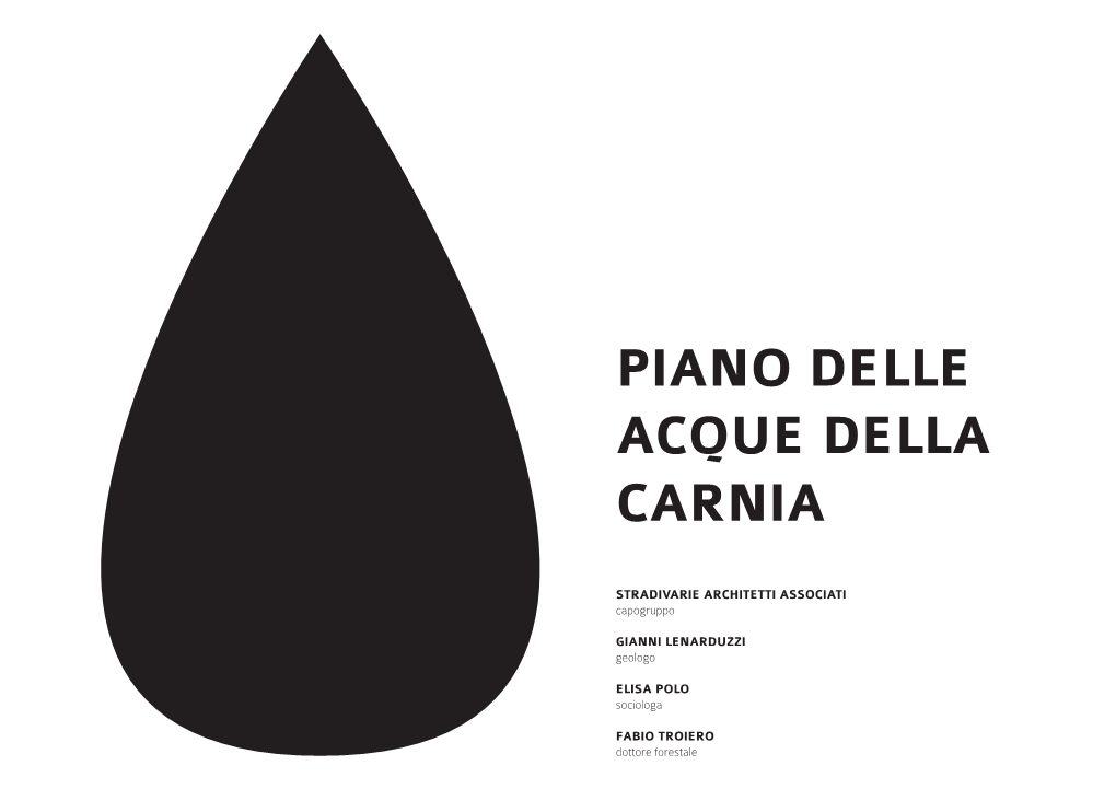 Piano Delle Acque Della Carnia