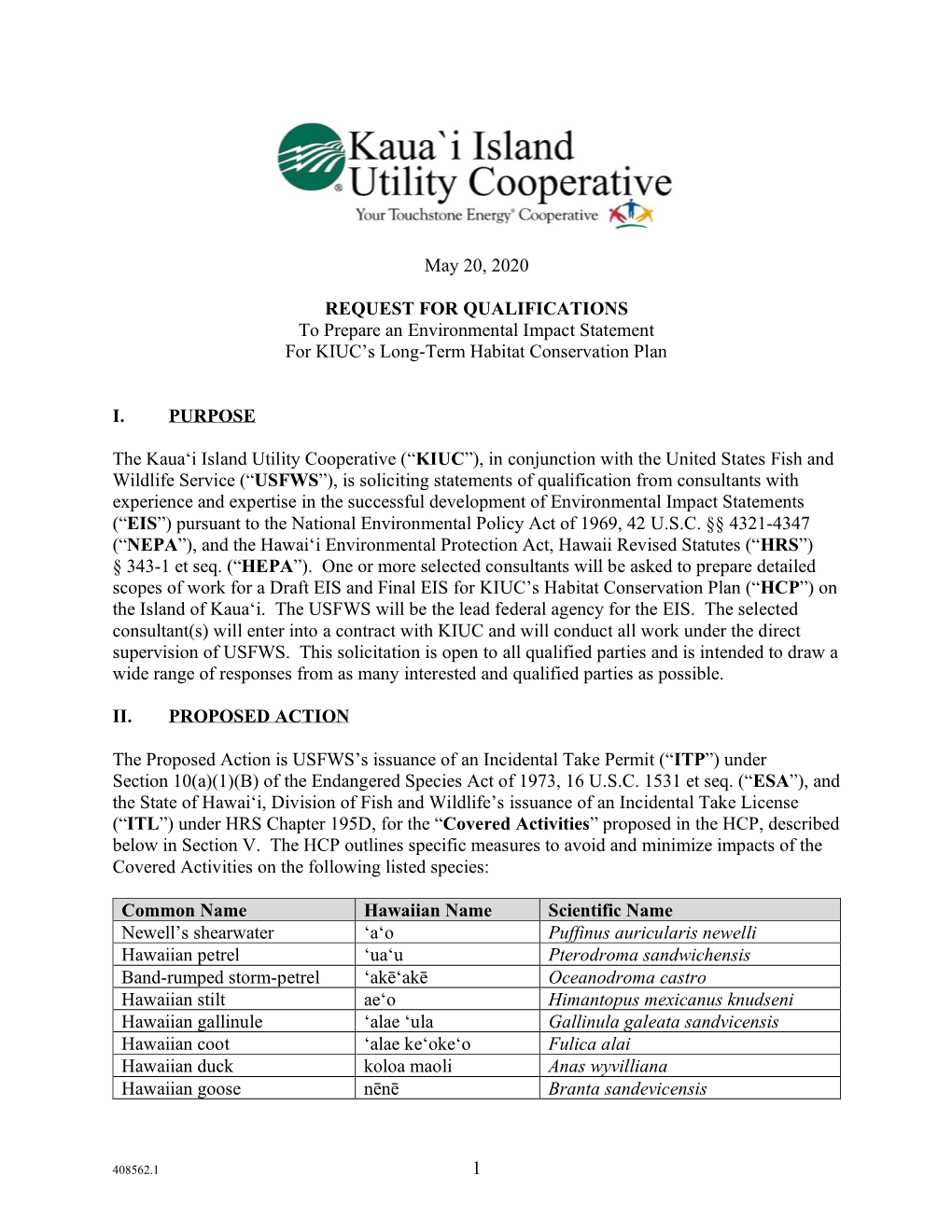 RFQ-HCP-EIS.Pdf