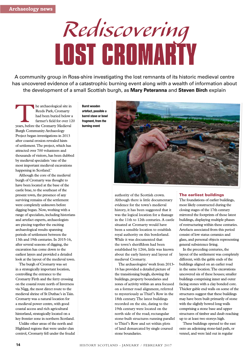 Rediscovering LOST CROMARTY