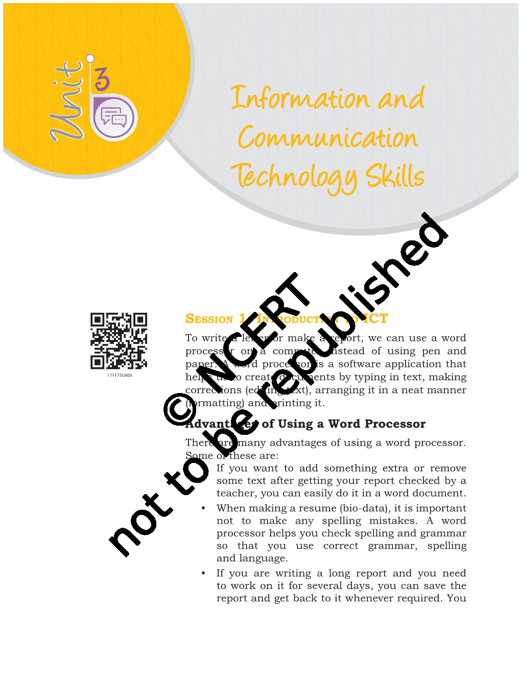 Information and Communication Technology Skills 107