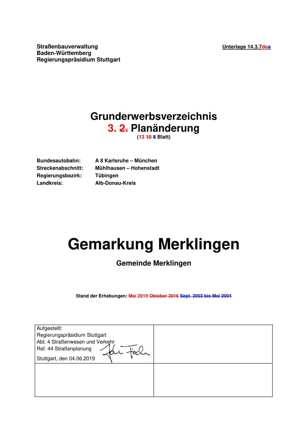 Gemarkung Merklingen