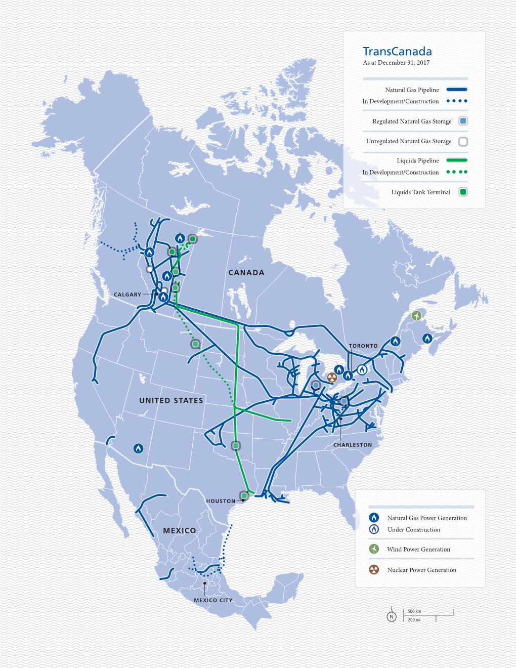 Transcanada As at December 31, 2017