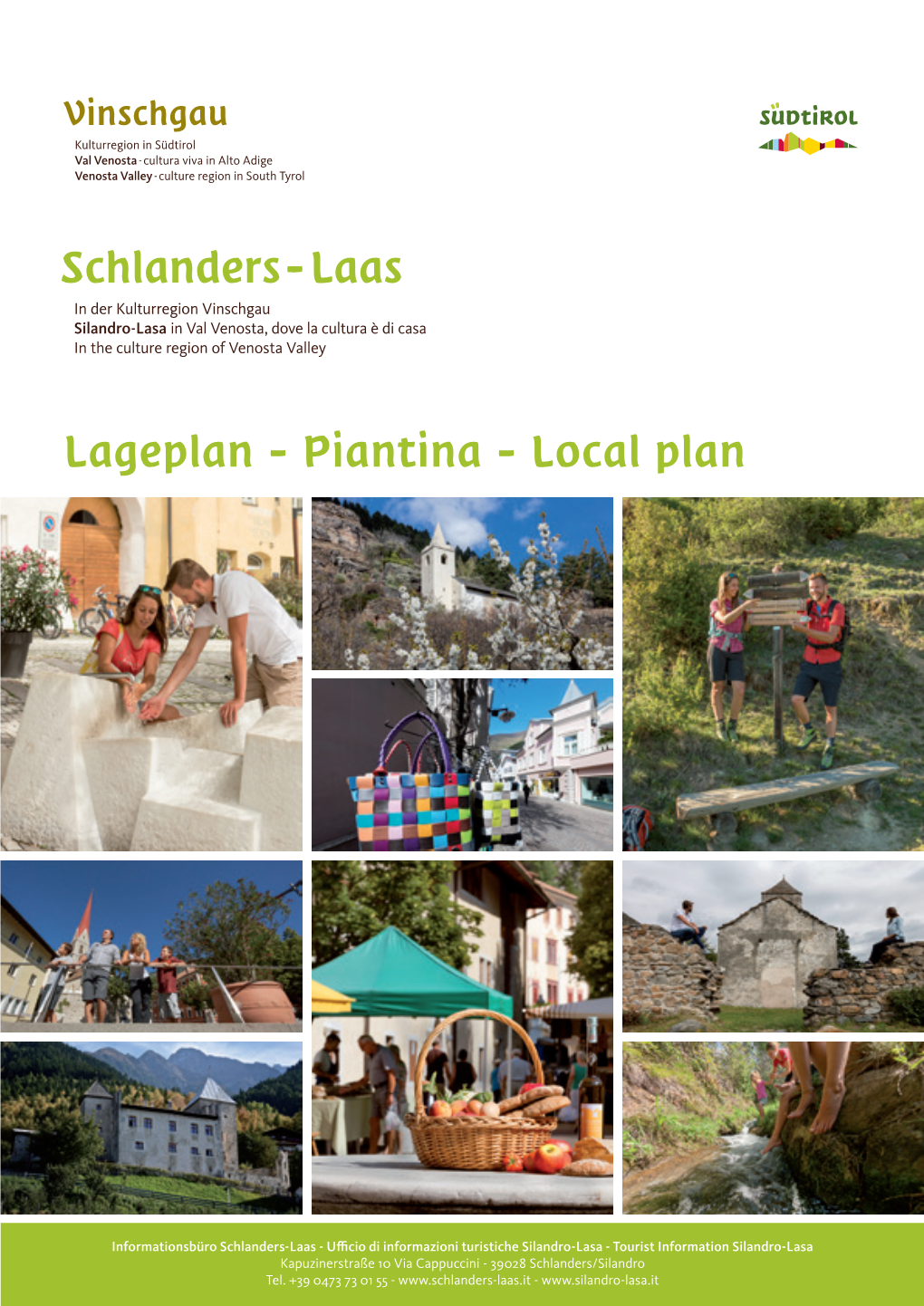 Schlanders-Laas­­ in Der Kulturregion Vinschgau Silandro-Lasa in Val Venosta, Dove La Cultura È Di Casa in the Culture Region of Venosta Valley