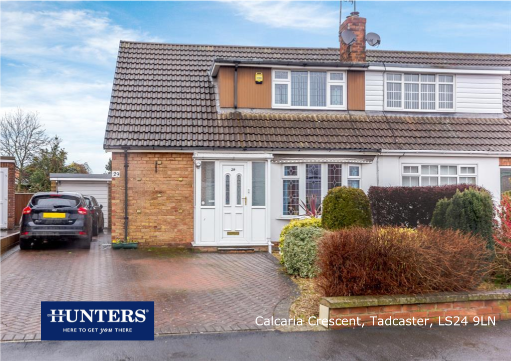 Calcaria Crescent, Tadcaster, LS24 9LN