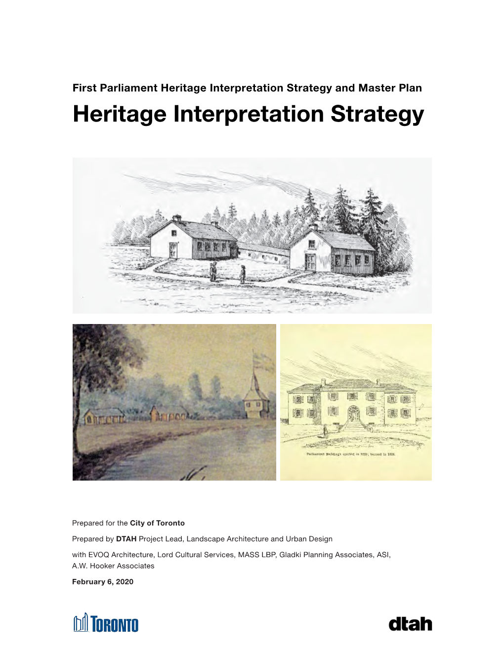 First Parliament Heritage Interpretation Strategy and Master Plan Heritage Interpretation Strategy