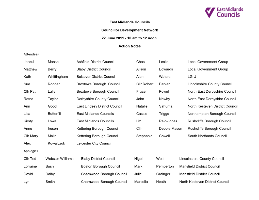 East Midlands Councils