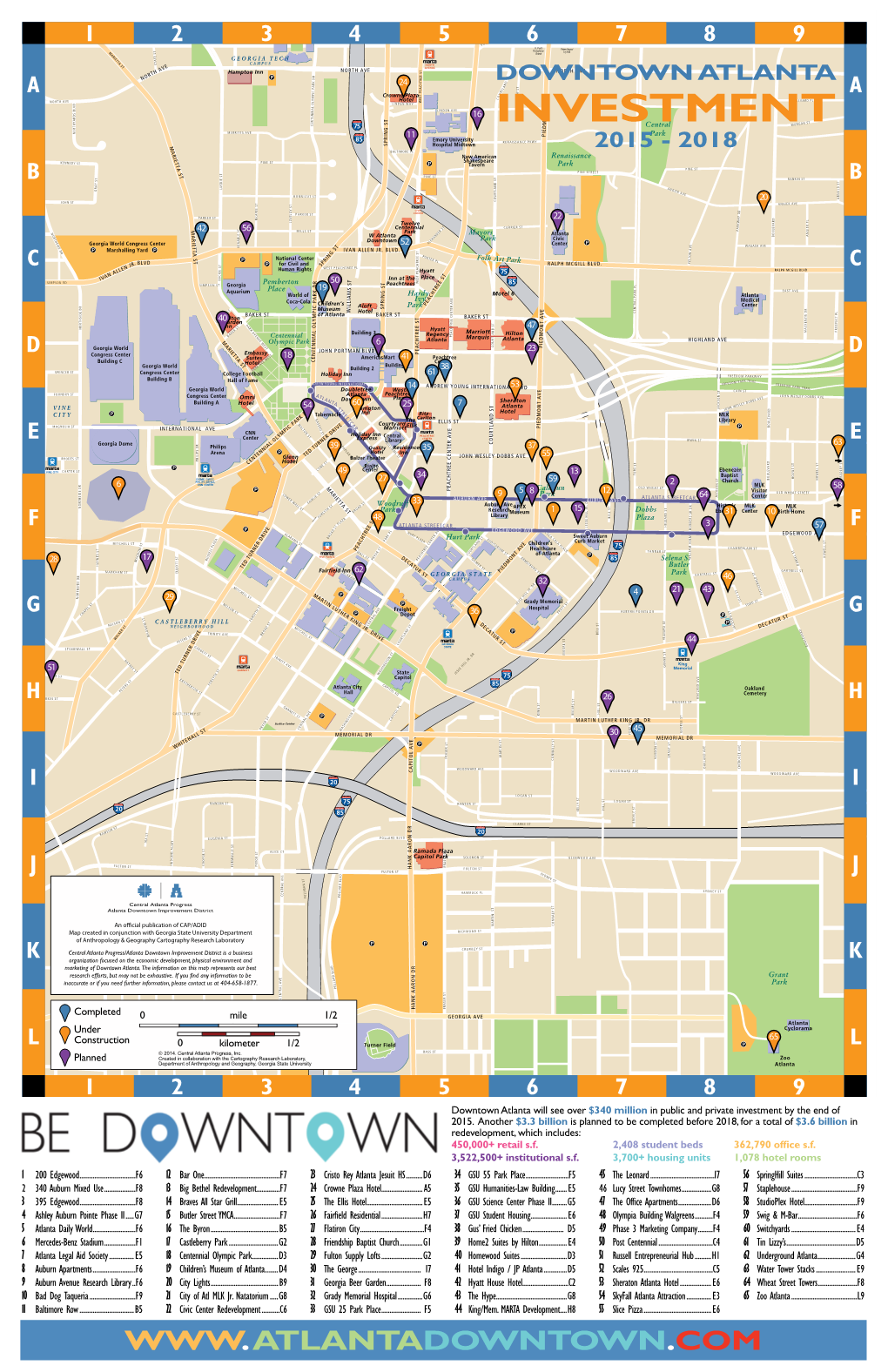 INVESTMENT N MERRIT T S a VE 11 PIEDMONT AVE Park 85 Emory University REN a IS S a N C E P KW Y