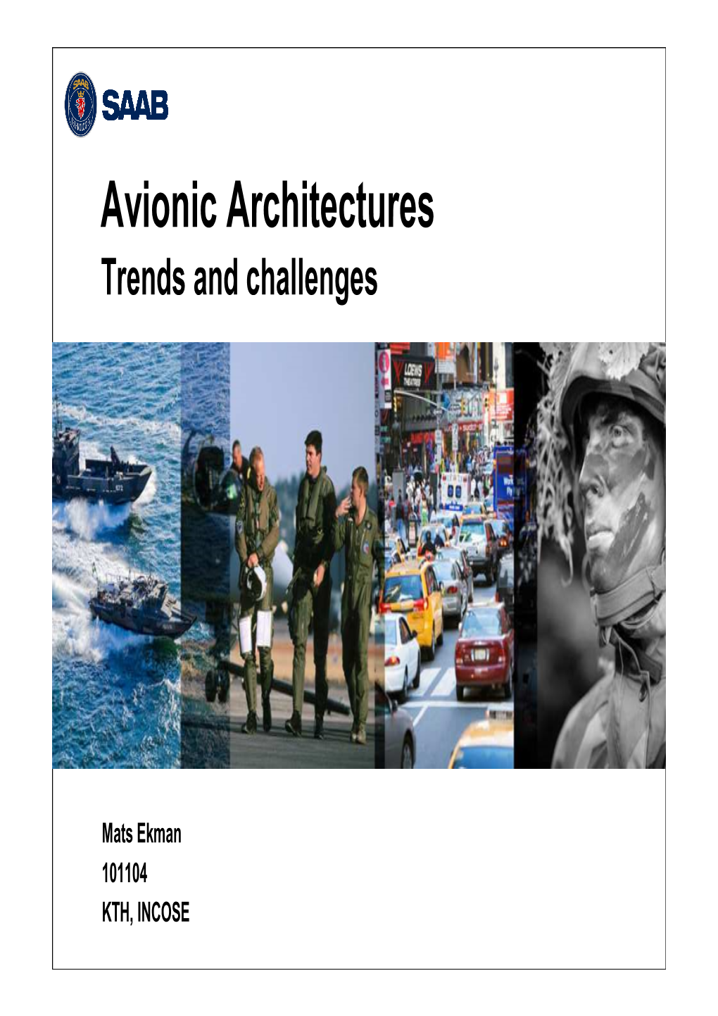 Avionic Architectures Trends and Challenges