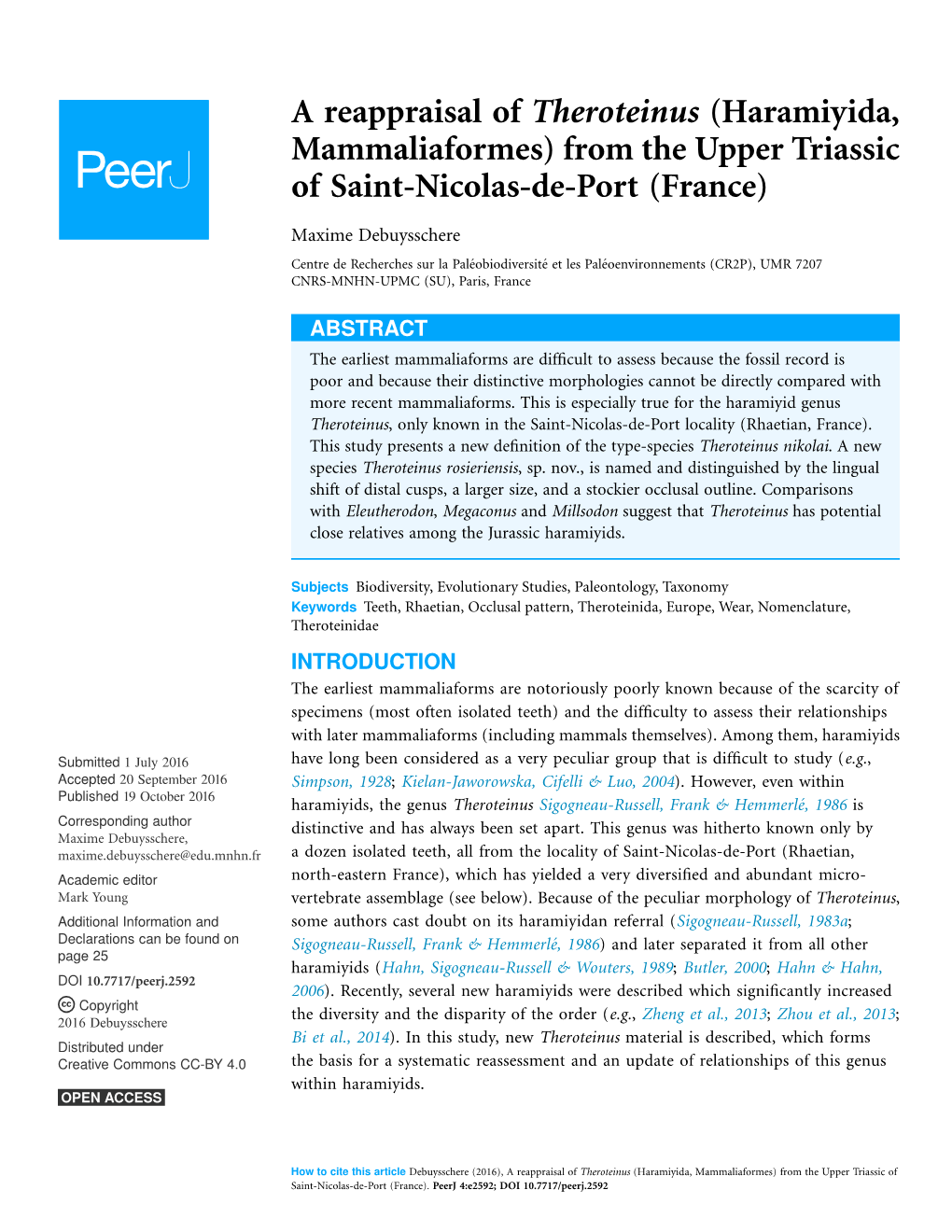 From the Upper Triassic of Saint-Nicolas-De-Port (France)