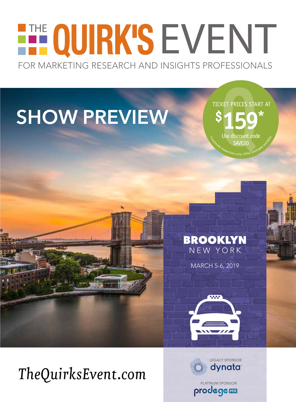 Show Preview $159* *