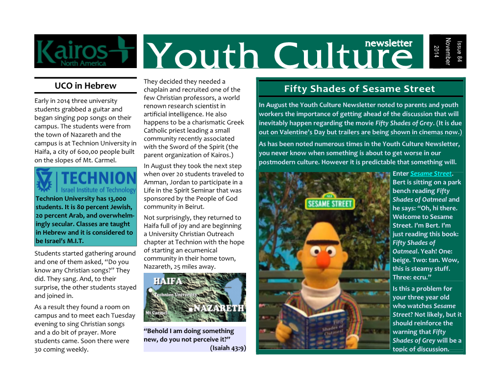 Youth Culture Issue 84