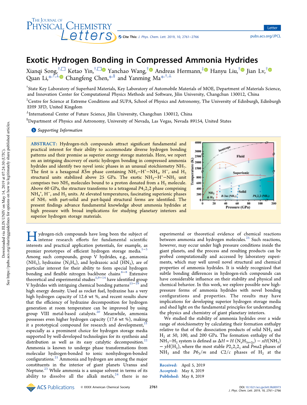 Exotic Hydrogen Bonding in Compressed Ammonia Hydrides