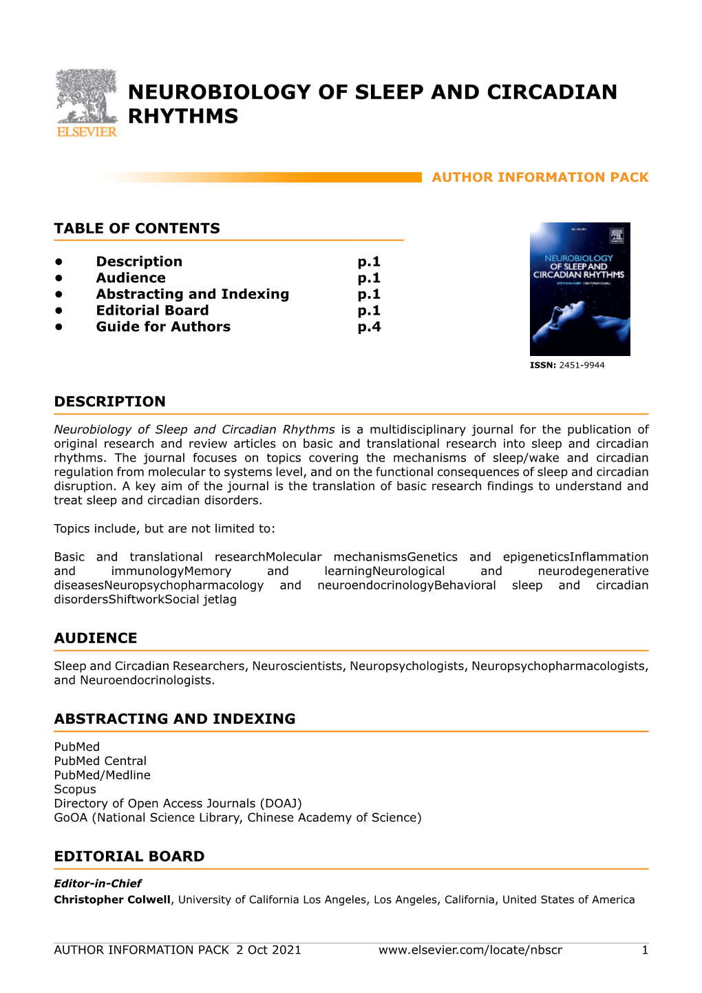 Neurobiology of Sleep and Circadian Rhythms