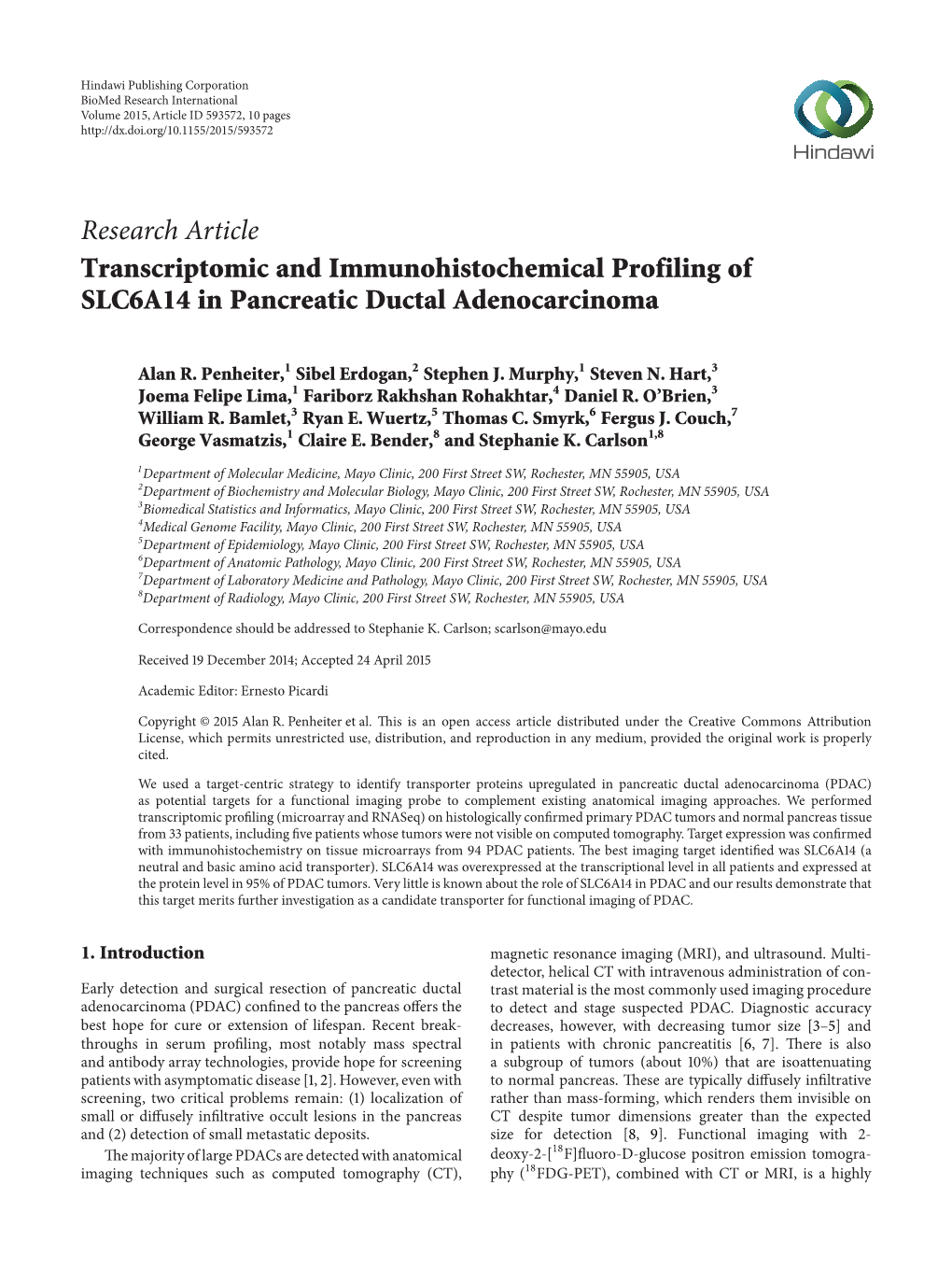 Transcriptomic and Immunohistochemical Profiling of SLC6A14 in Pancreatic Ductal Adenocarcinoma