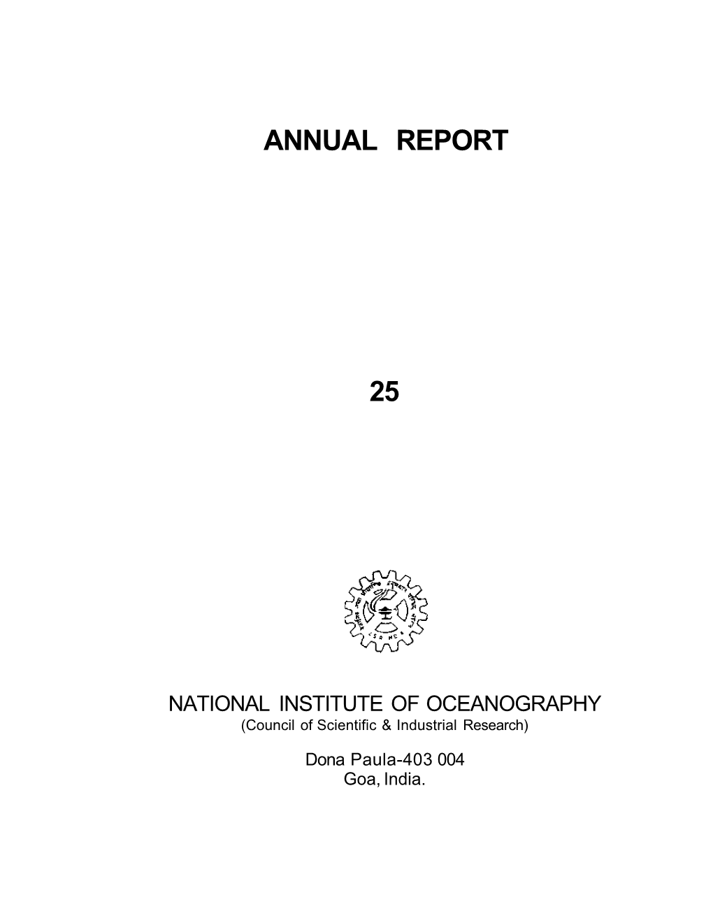 Annual Report 25