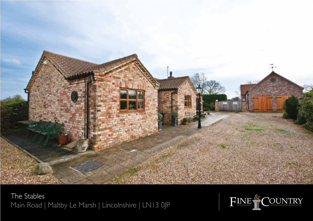 Maltby Le Marsh | Lincolnshire | LN13 0JP Step Inside the Stables