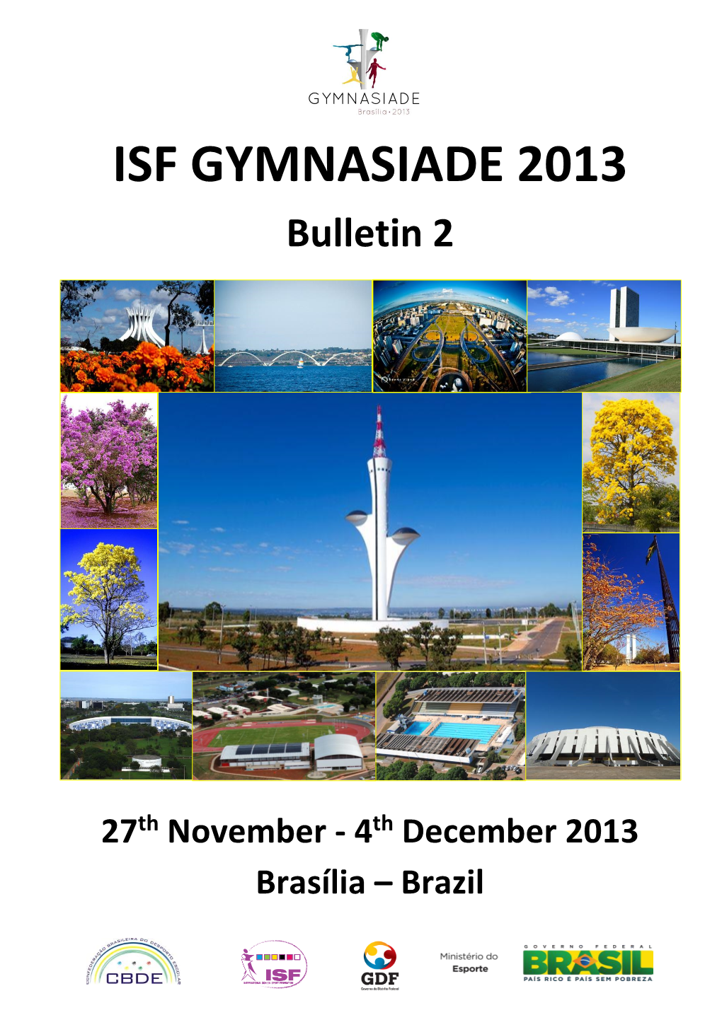 ISF GYMNASIADE 2013 Bulletin 2