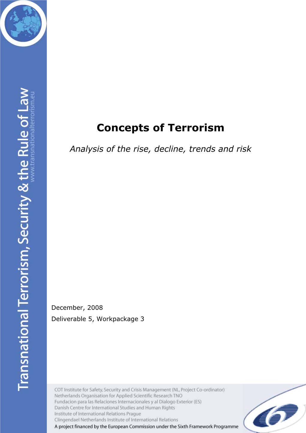 Concepts of Terrorism