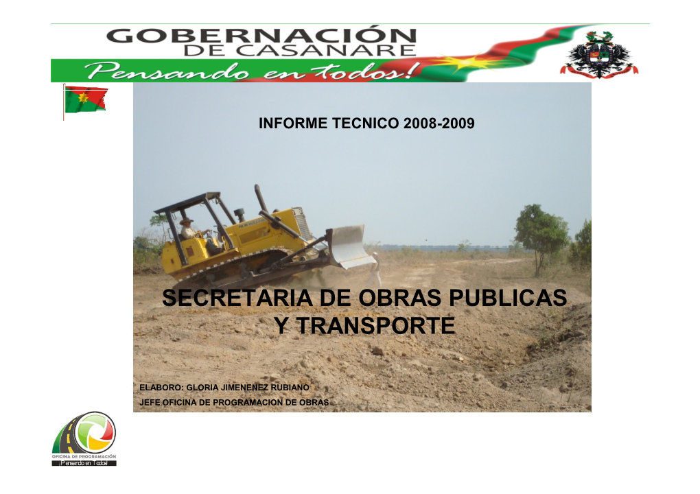 Secretaria De Obras Publicas Y Transporte