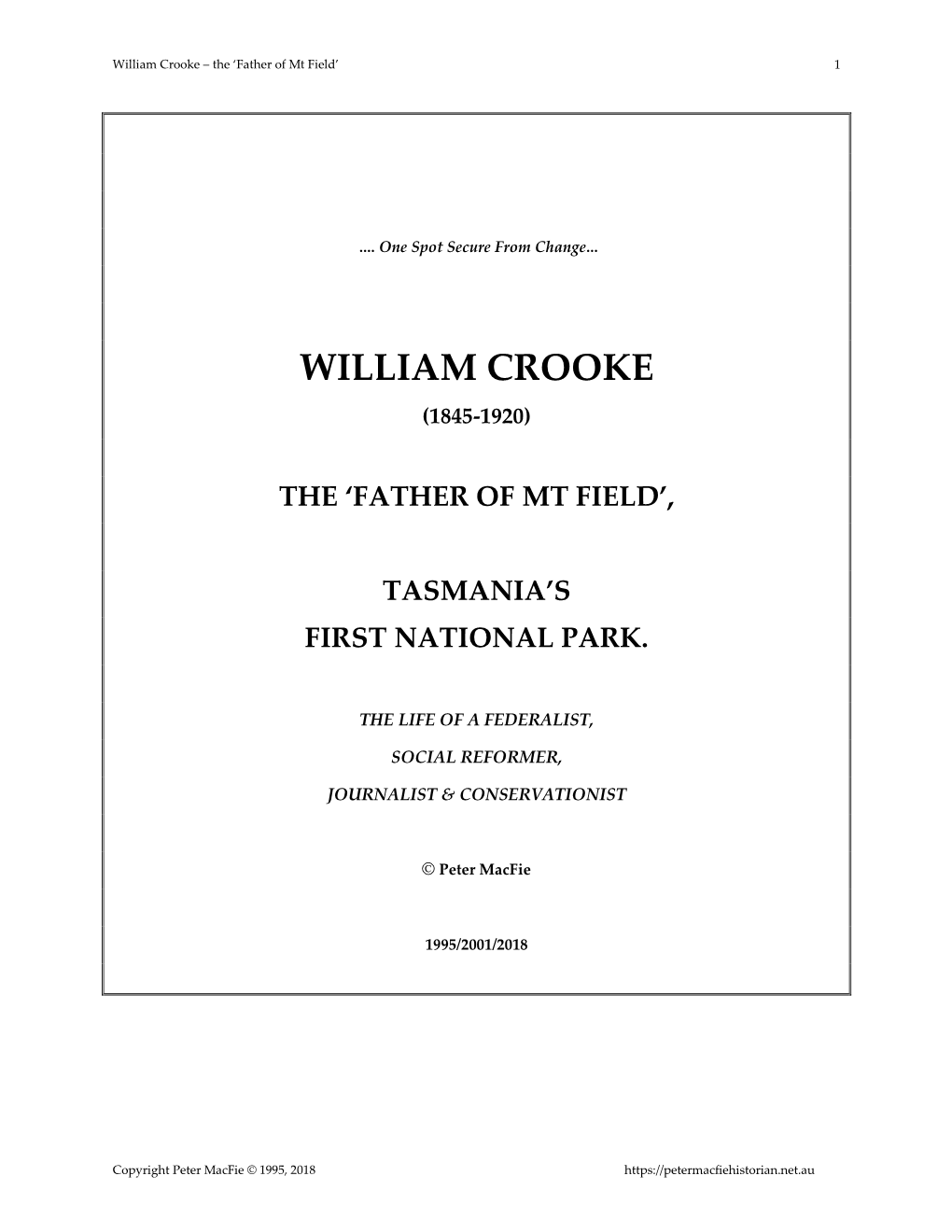 Crooke Paper