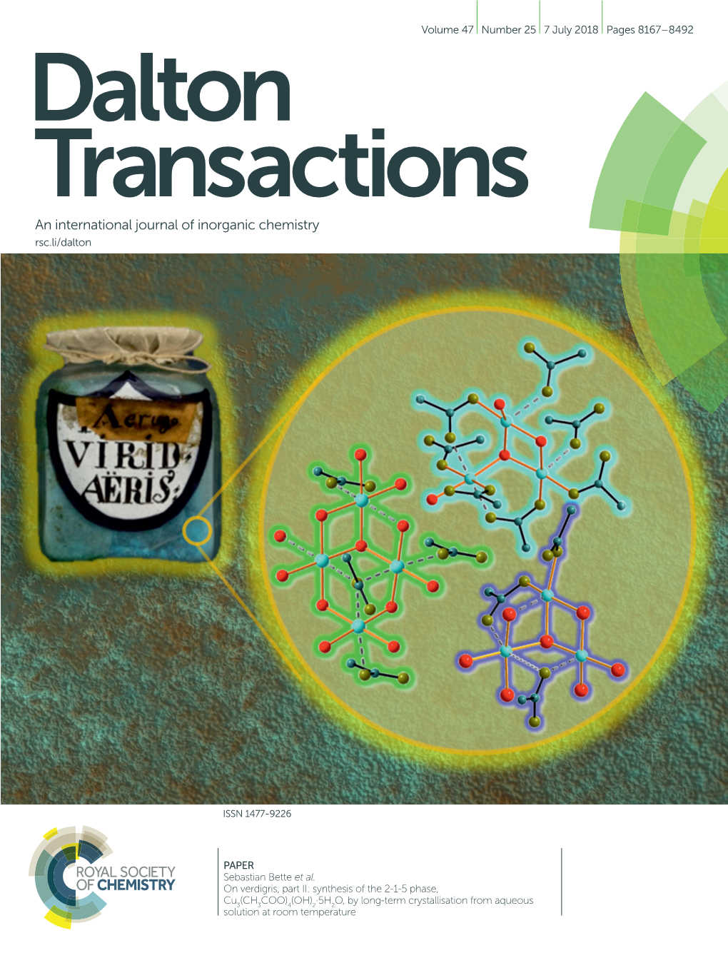 On Verdigris, Part II: Synthesis of the 2-1-5 Phase, Cu3(CH3COO)4(OH)2·5H2O, by Long-Term Crystallisation from Aqueous Solution