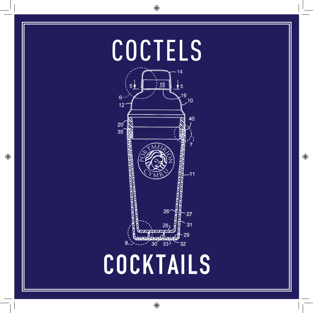 COCKTAILS Coctels Siampaen