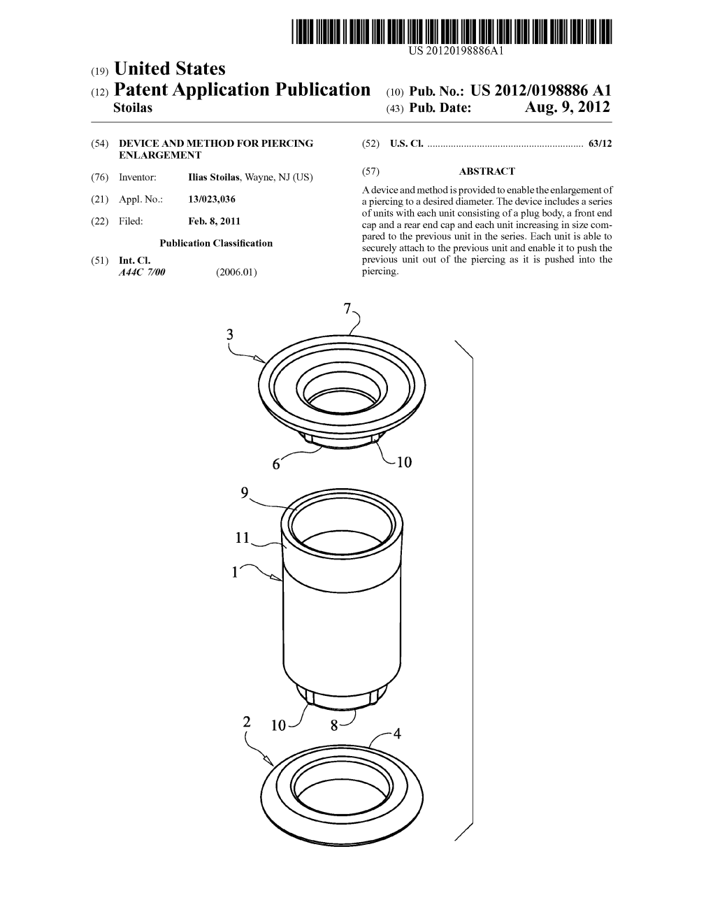 (19) United States (12) Patent Application Publication (10) Pub