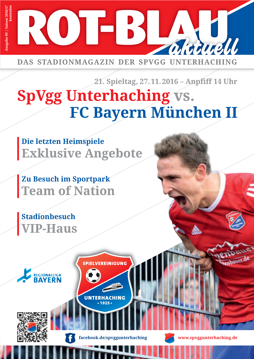 Spvgg Unterhaching Stadionmagazin Nr. 09