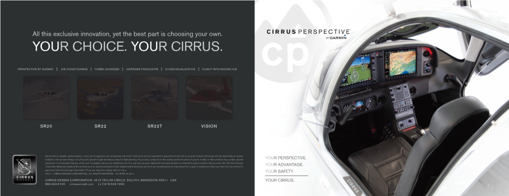 Your Choice. Your Cirrus