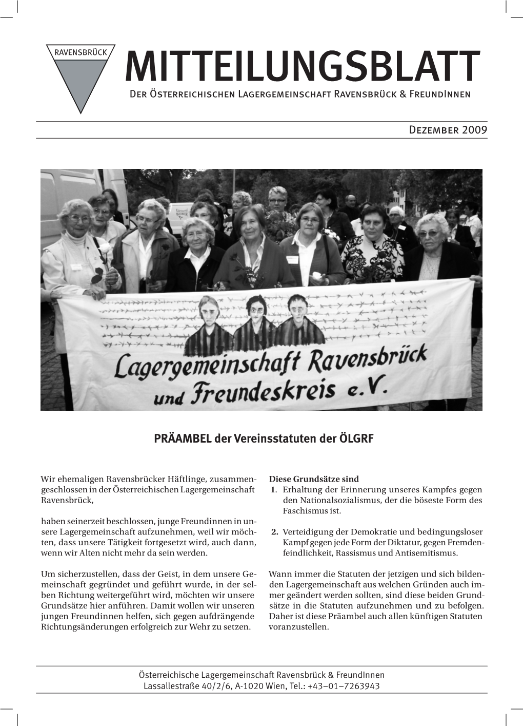 Mitteilungsblatt 2009