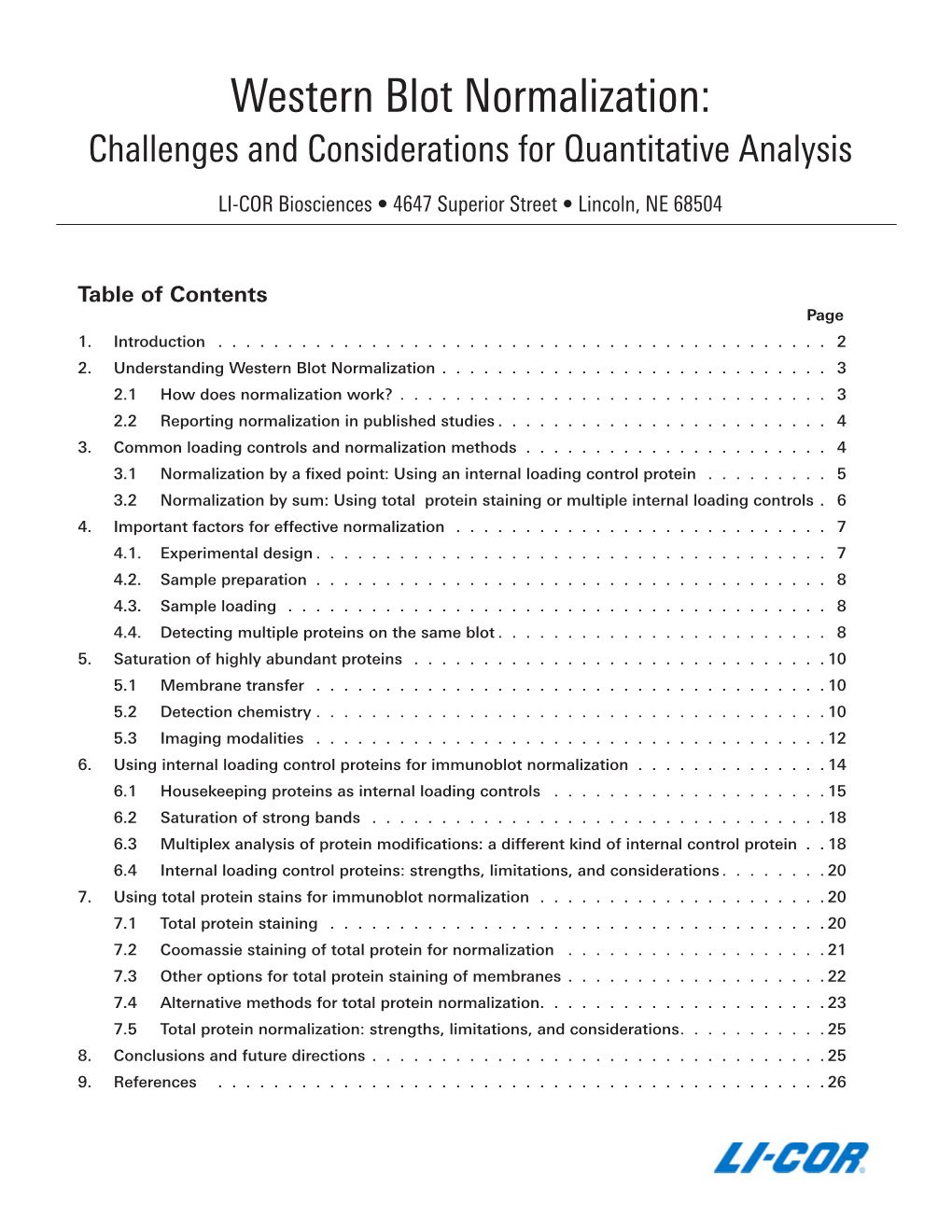 Western Blot Normalization: Challenges and Considerations for Quantitative Analysis