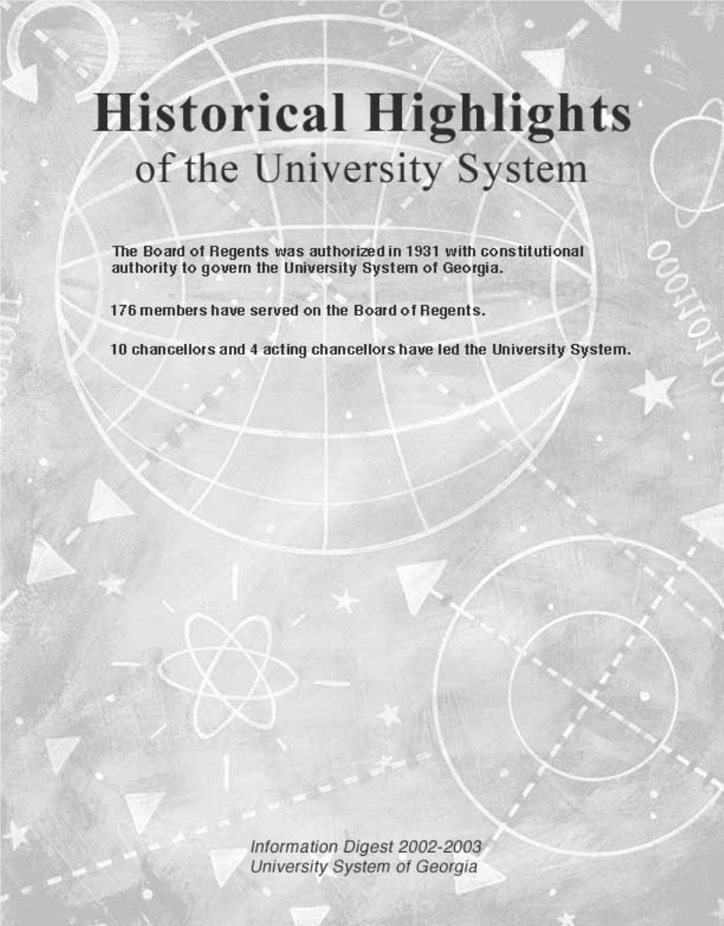 Historical Highlights / Publications