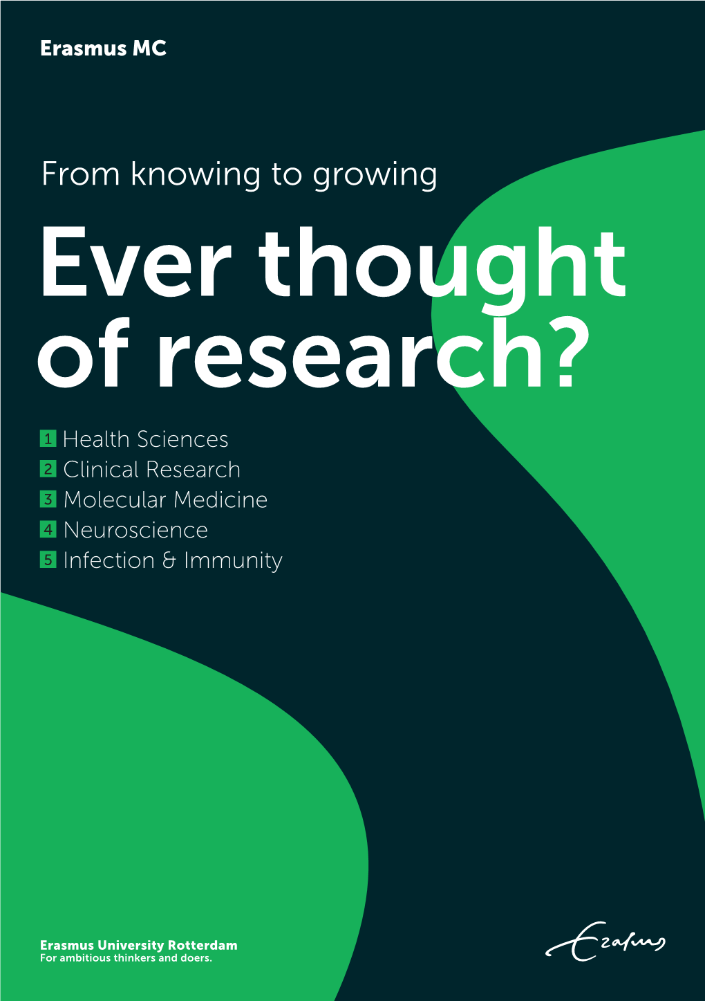 Ever Thought of Research?