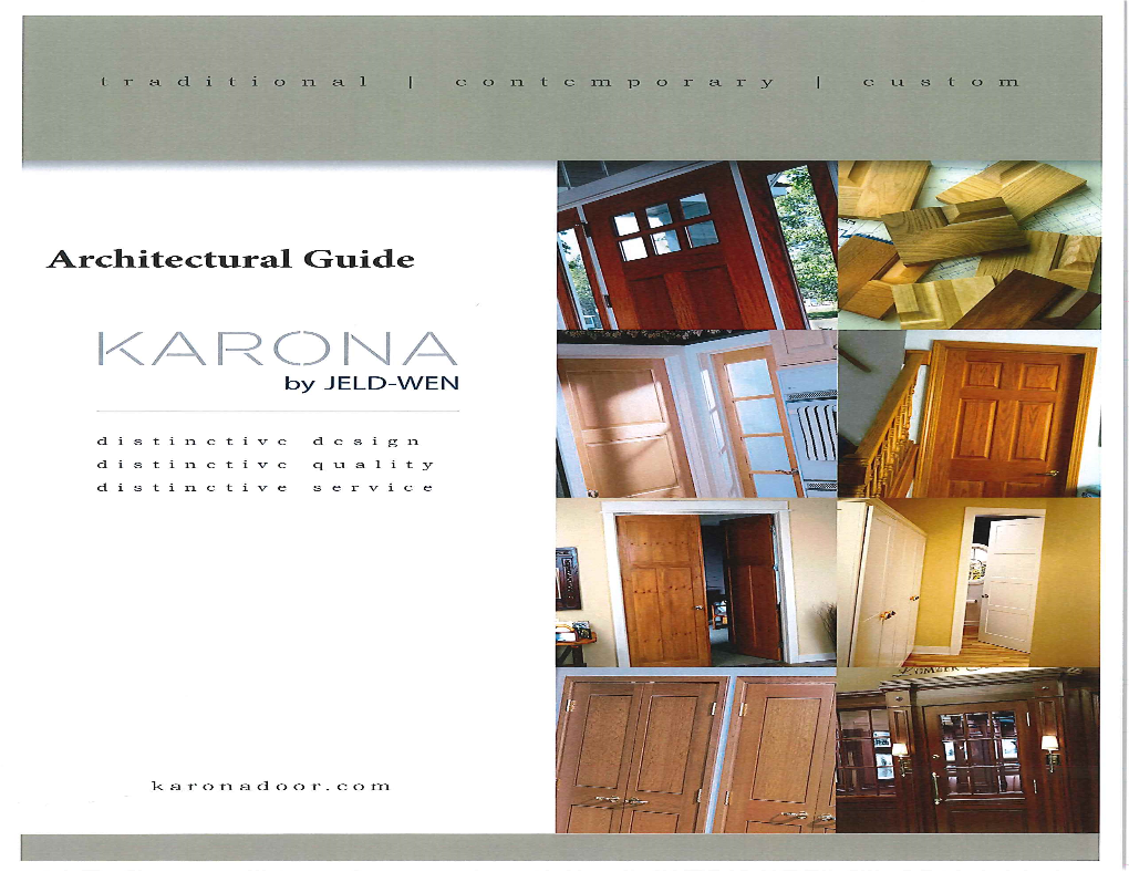 Karona Architectural Guide