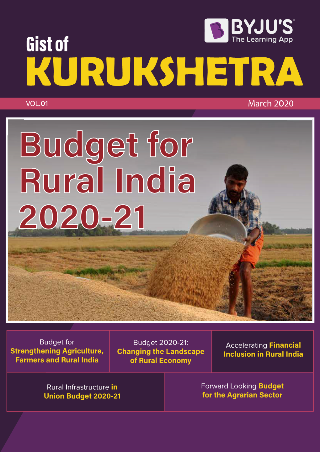 Budget for Rural India 2020-21