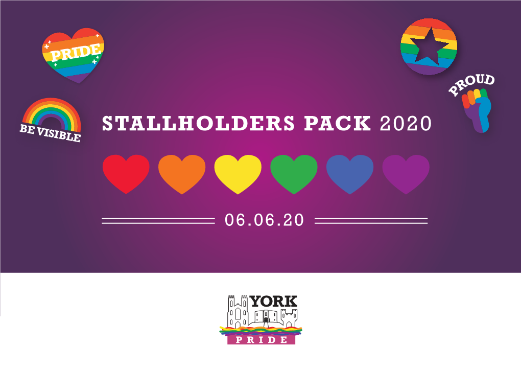 Stallholders Pack 2020