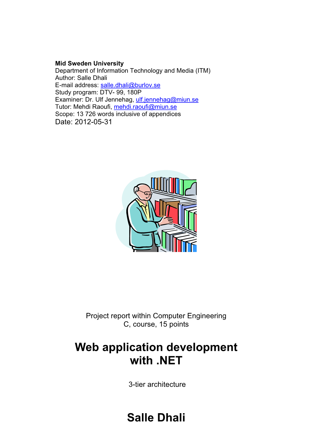 Web Application Development with .NET Salle Dhali