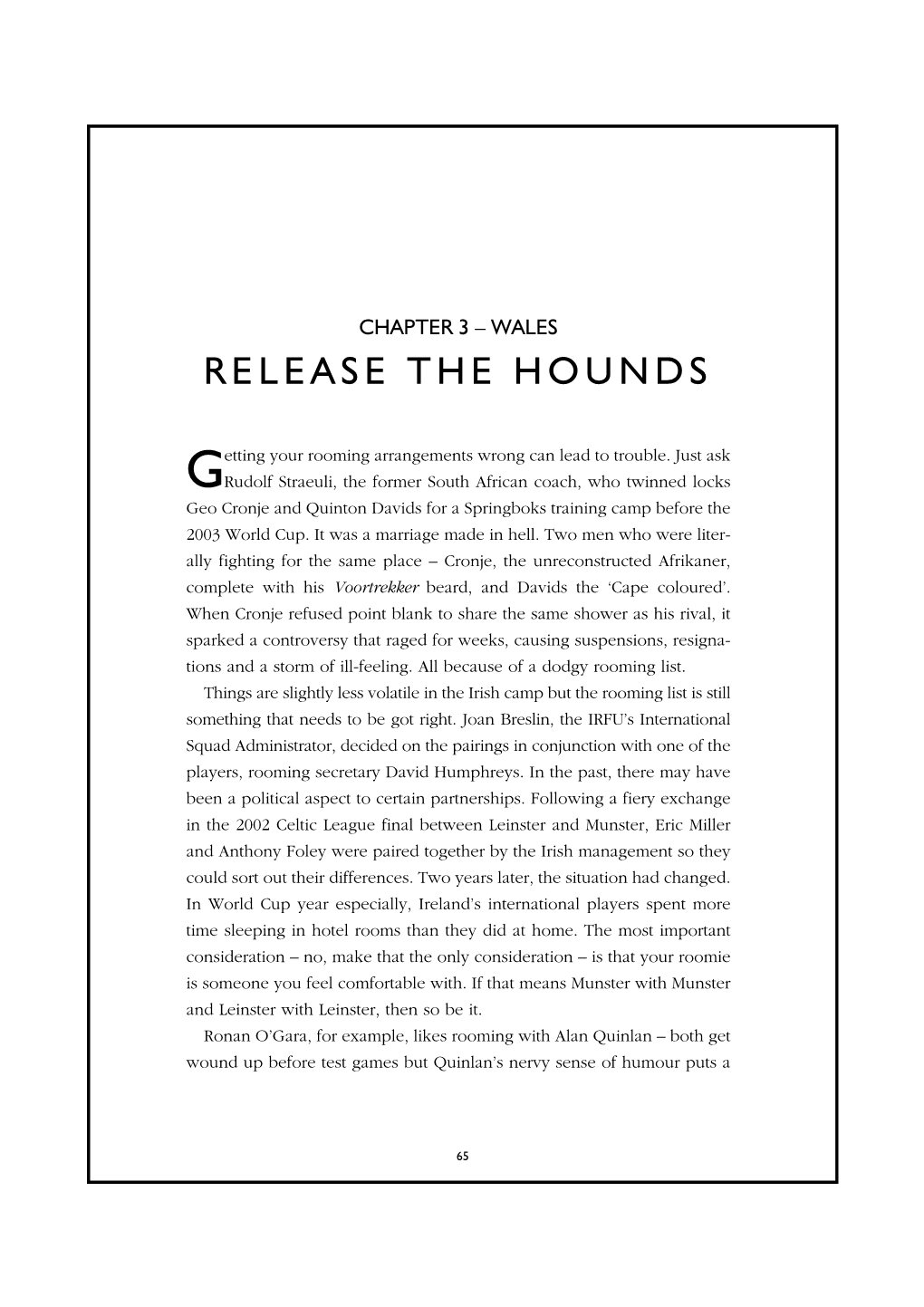 Release the Hounds