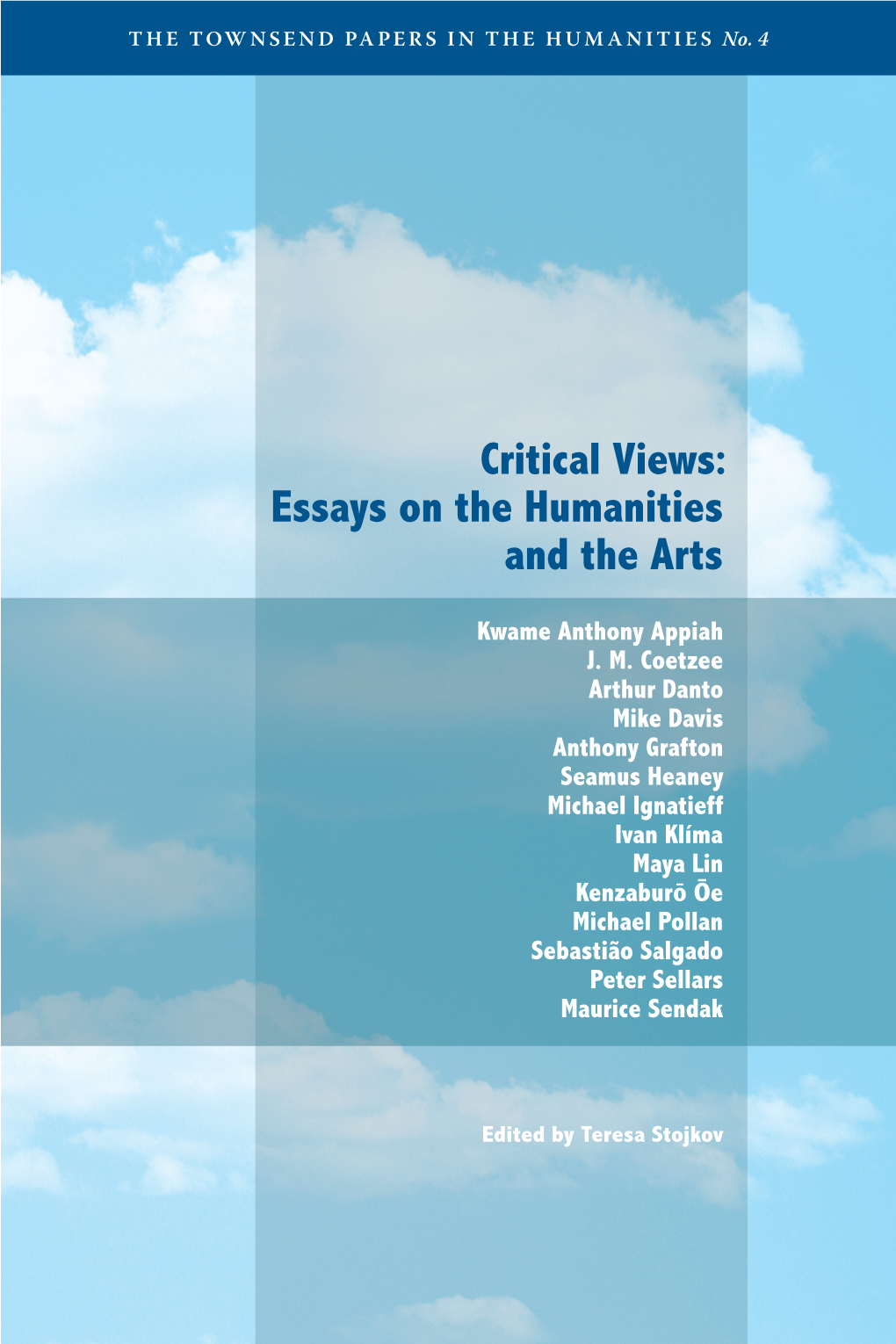 Essays on the Humanities and the Arts