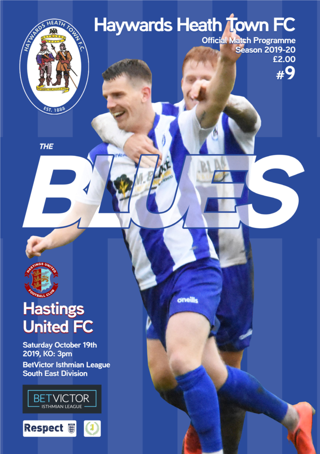 HHTFC Vs Hastings 19 10 19.Indd