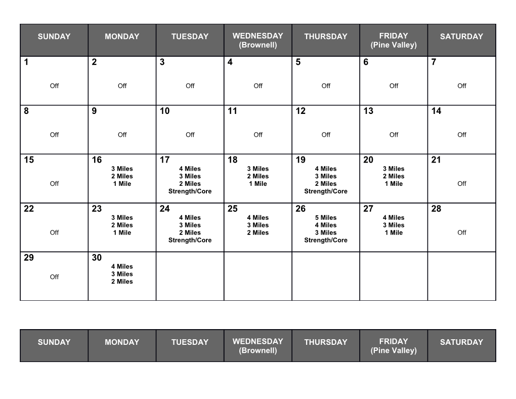 2014 Esko CC Strength/Core Program