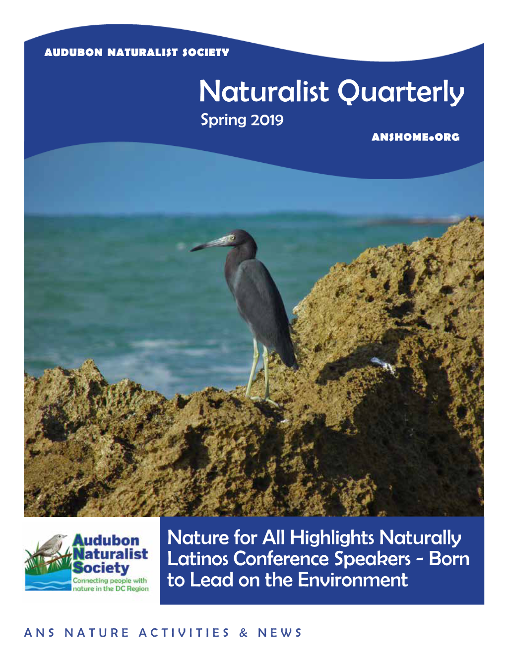 Naturalist Quarterly Spring 2019 Anshome.Org