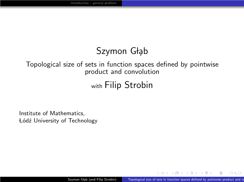 Topological Size of Sets in Function Spaces Defined by Pointwise