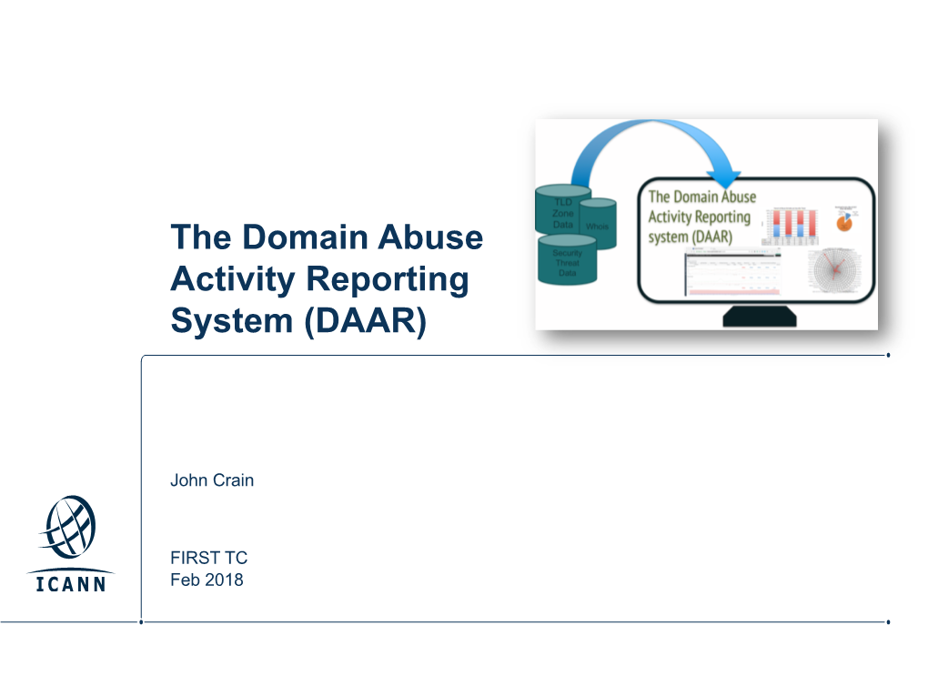 The Domain Abuse Activity Reporting System (DAAR)