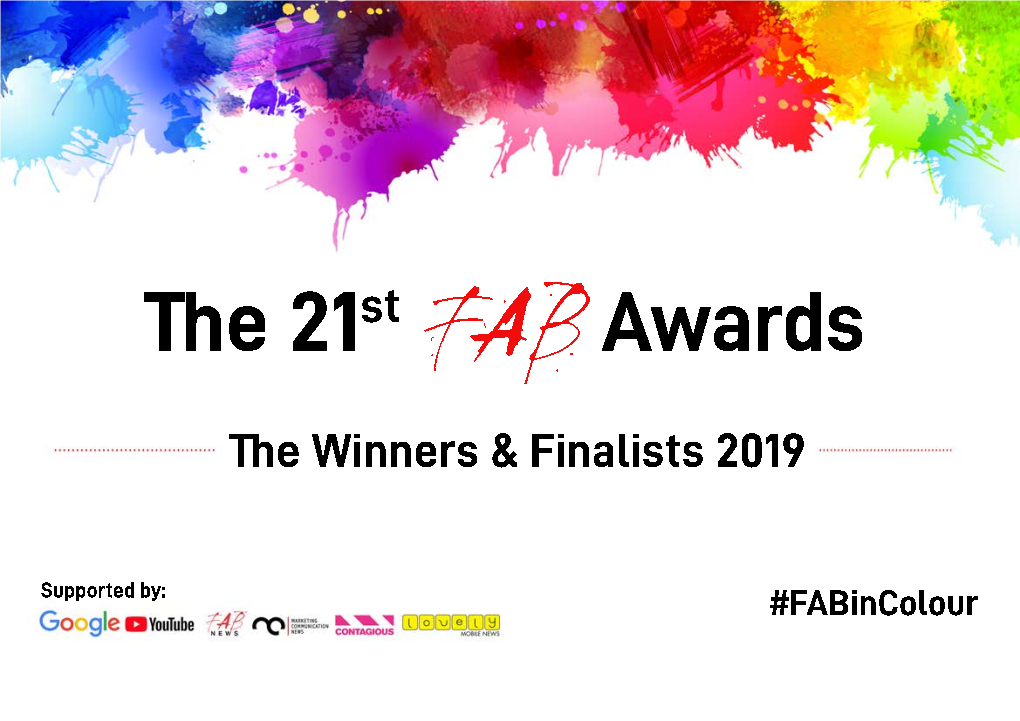 The-21St-FAB-Awards-Results.Pdf