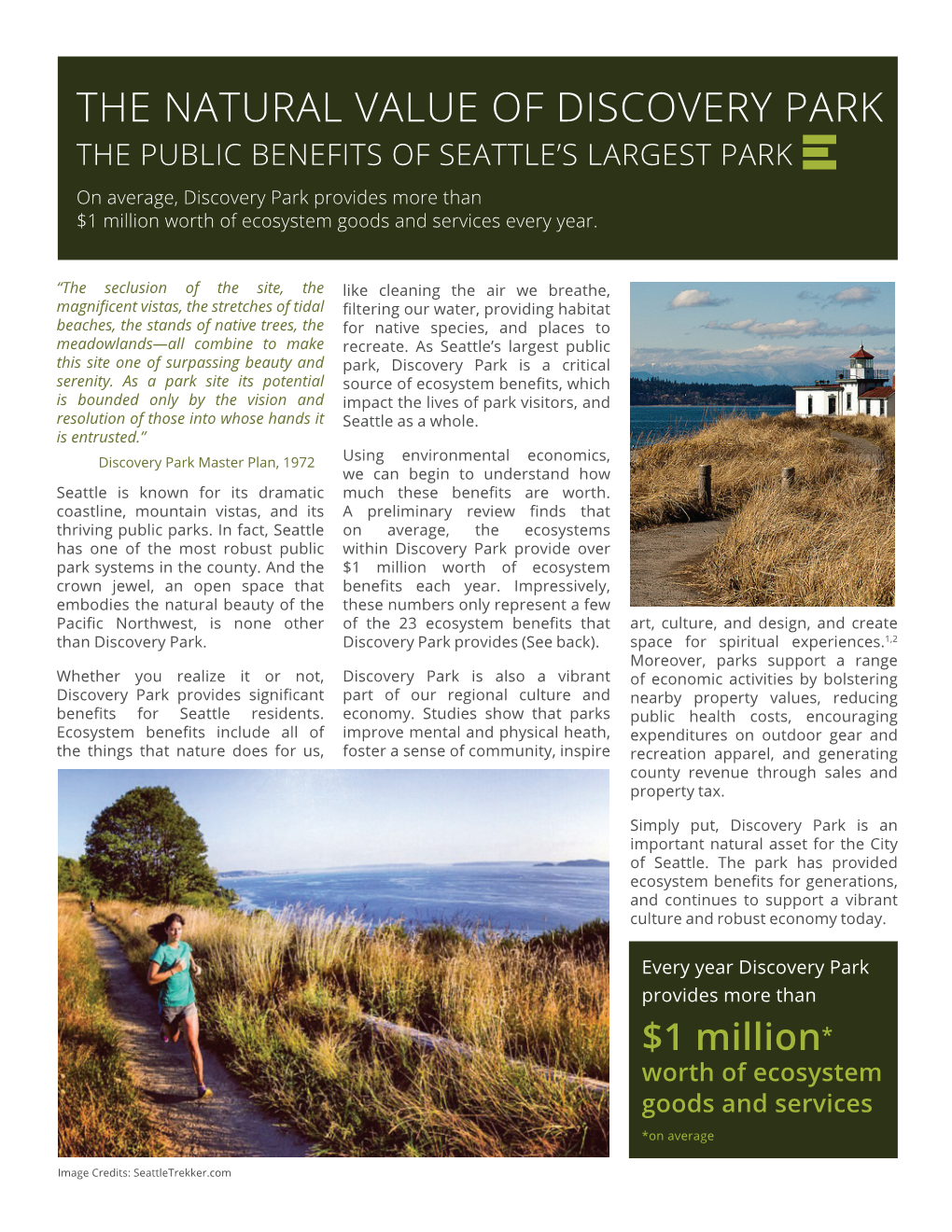 The Natural Value of Discovery Park