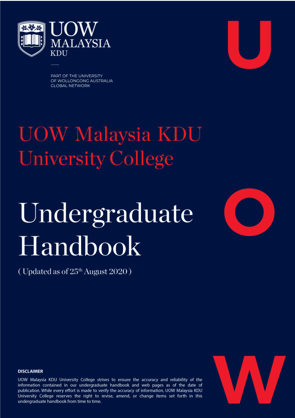 Undergraduate Handbook 2020 1