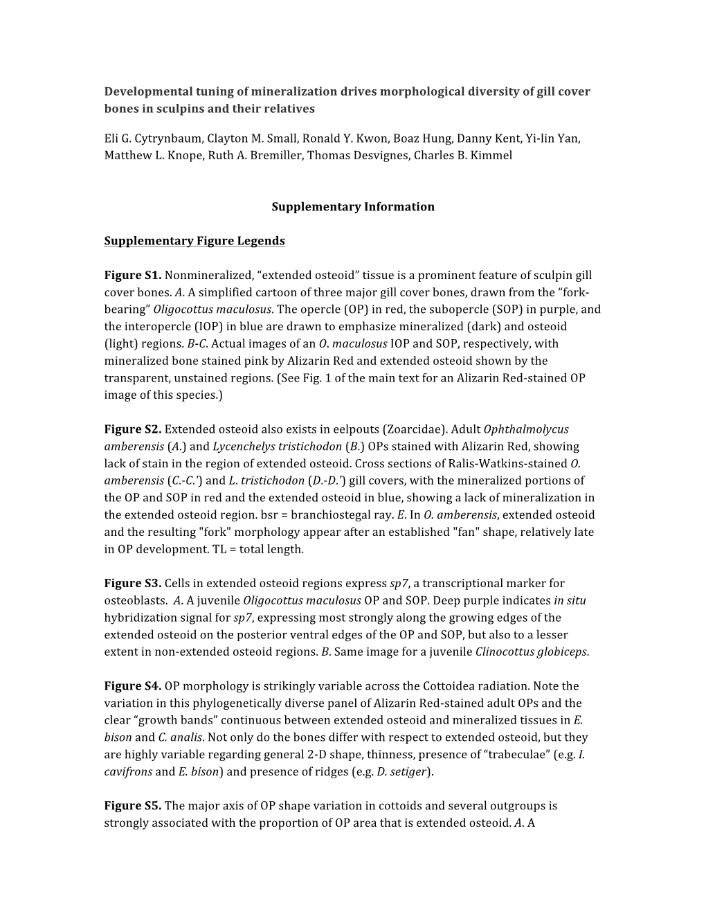 Developmental Tuning of Mineralization Drives Morphological Diversity of Gill Cover Bones in Sculpins and Their Relatives