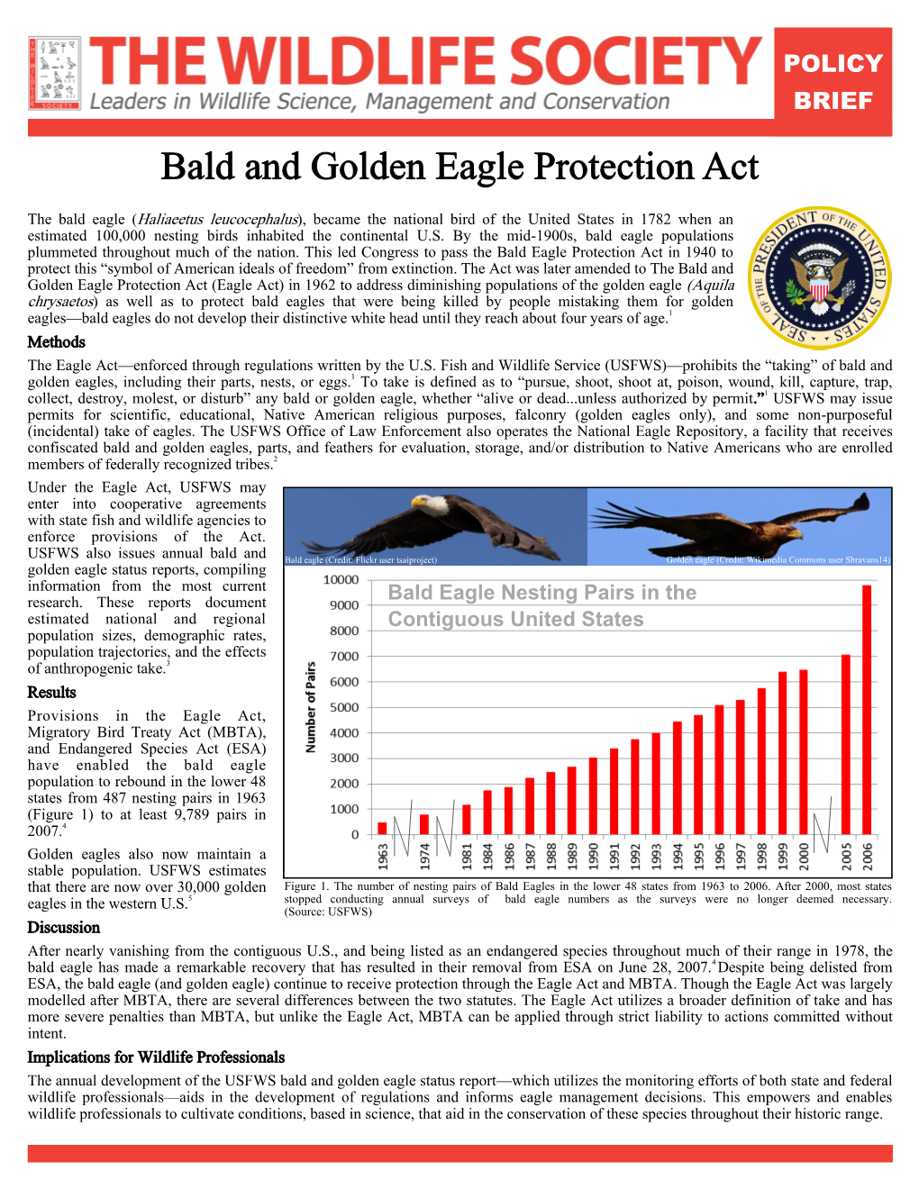 Bald and Golden Eagle Protection Act